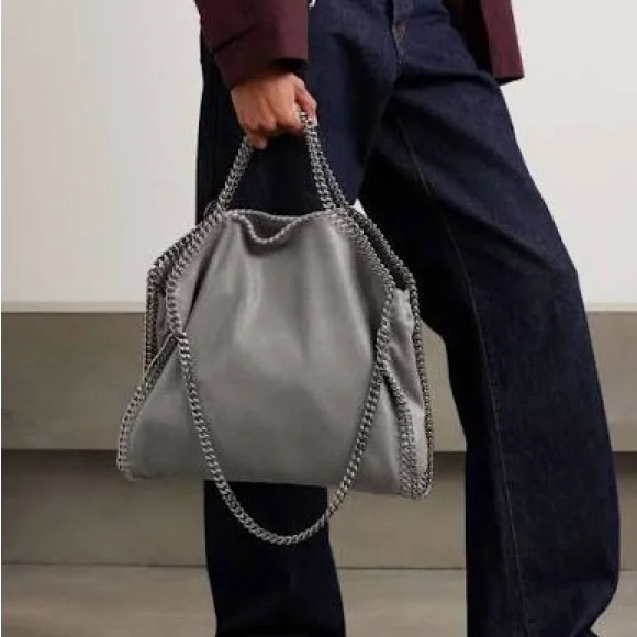 Stella McCartney Falabella Woven Chain Tote Bag - Picture 2 of 4